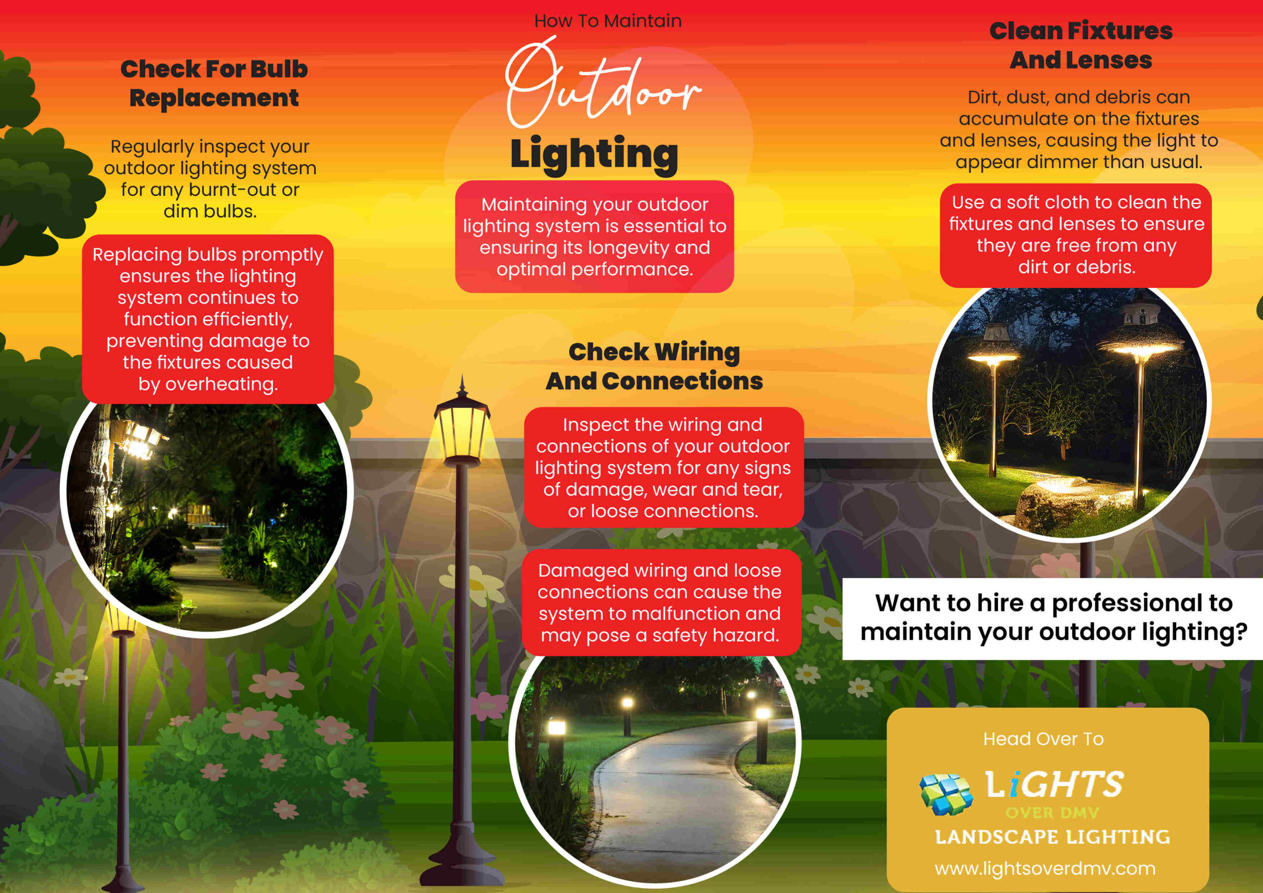 How To Maintain Outdoor Lighting