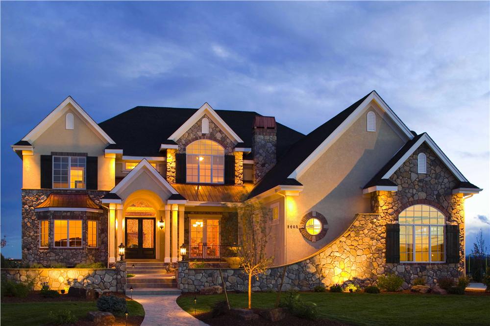 Curb appeal lighting by Lights Over DMV