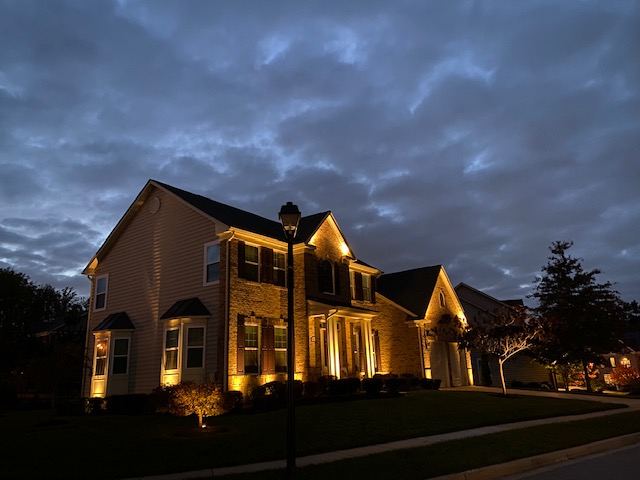 Curb appeal lighting in DC